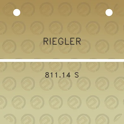 riegler-81114-s