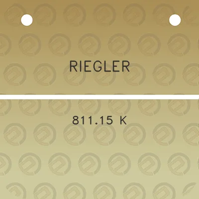 riegler-81115-k