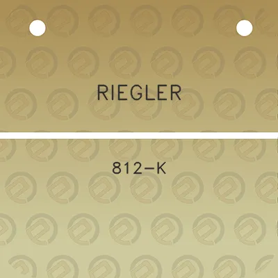 riegler-812-k