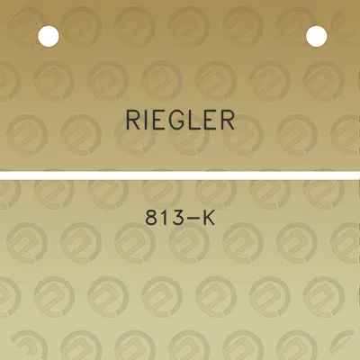 riegler-813-k