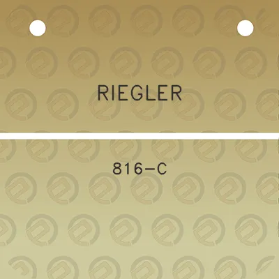 riegler-816-c