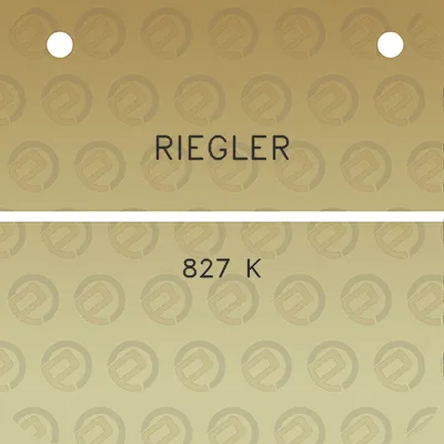 riegler-827-k