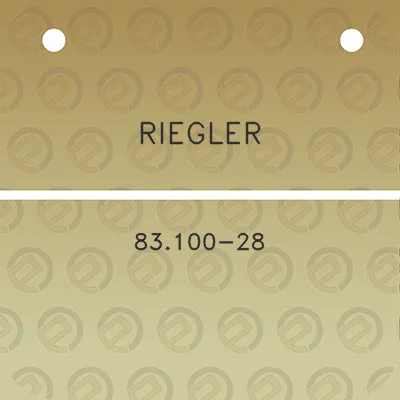 riegler-83100-28