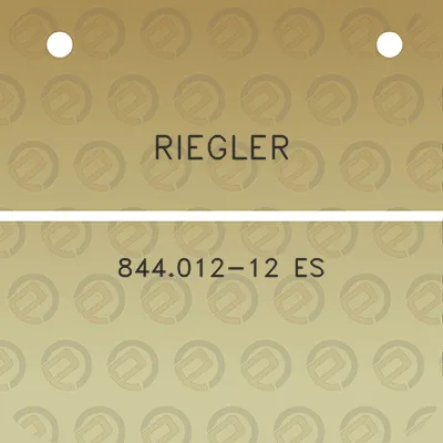 riegler-844012-12-es