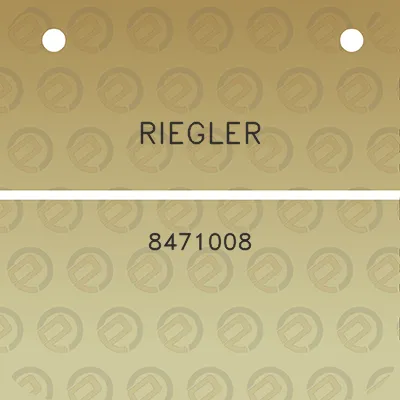 riegler-8471008