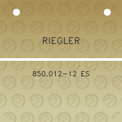 riegler-850012-12-es