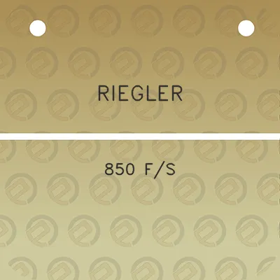 riegler-850-fs