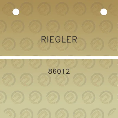 riegler-86012