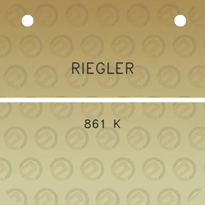 riegler-861-k