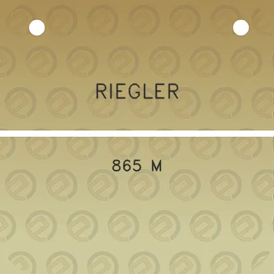 riegler-865-m