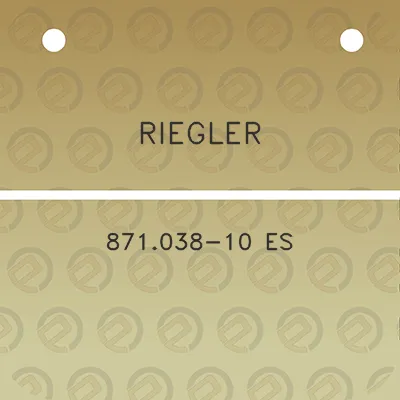 riegler-871038-10-es