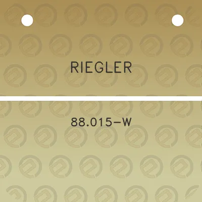 riegler-88015-w