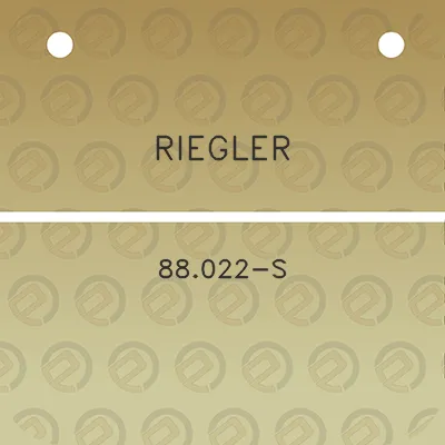 riegler-88022-s