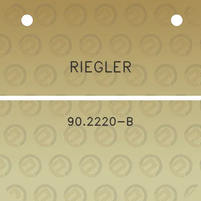 riegler-902220-b