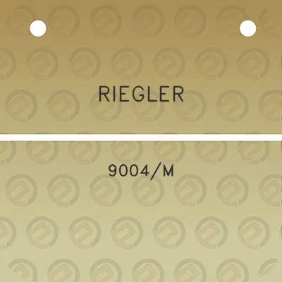 riegler-9004m