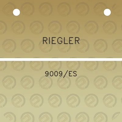 riegler-9009es