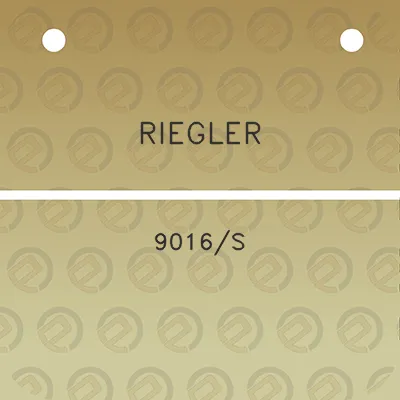 riegler-9016s