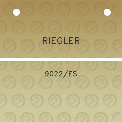 riegler-9022es