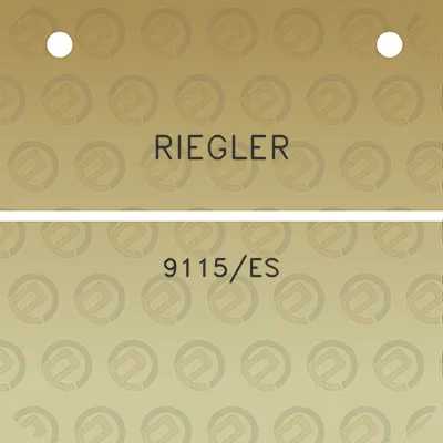 riegler-9115es