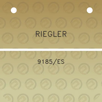 riegler-9185es