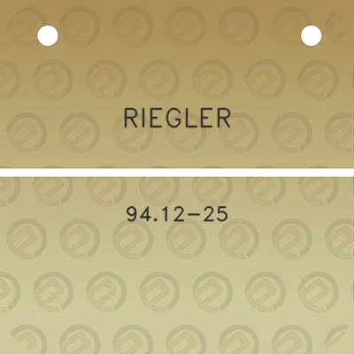 riegler-9412-25