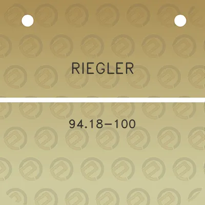 riegler-9418-100