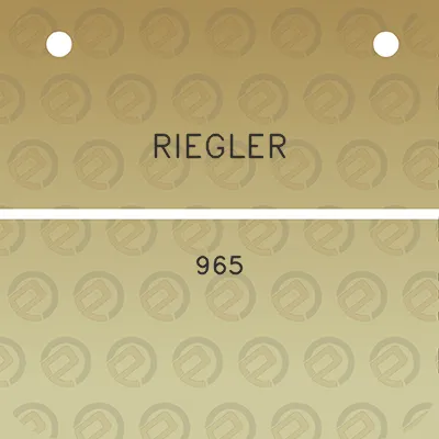 riegler-965