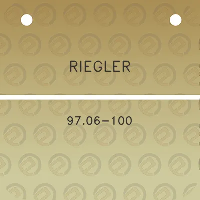 riegler-9706-100