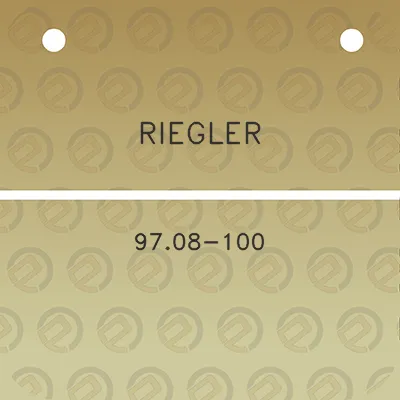 riegler-9708-100