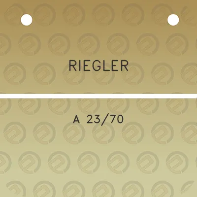 riegler-a-2370