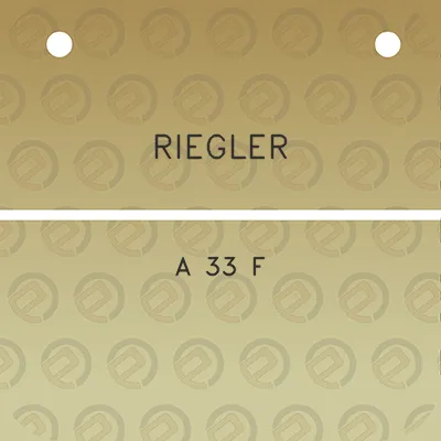 riegler-a-33-f