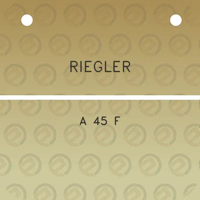 riegler-a-45-f