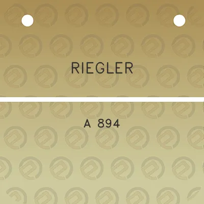 riegler-a-894