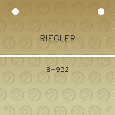 riegler-b-922