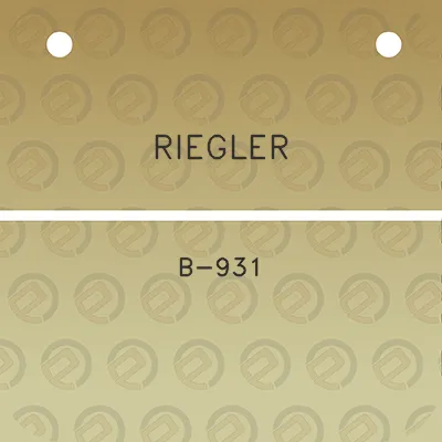 riegler-b-931