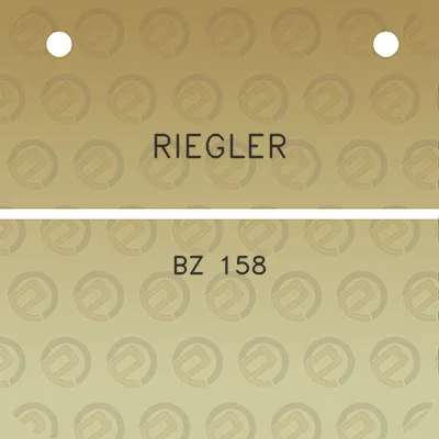 riegler-bz-158