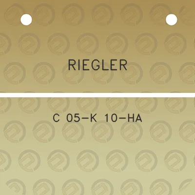 riegler-c-05-k-10-ha