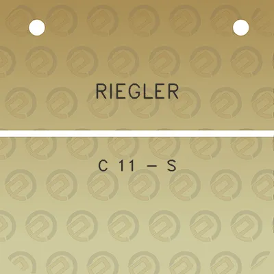 riegler-c-11-s