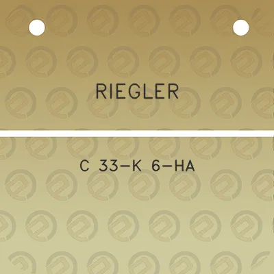 riegler-c-33-k-6-ha