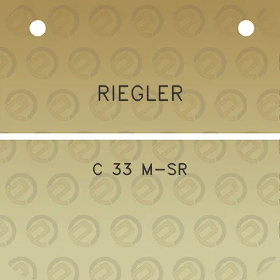 riegler-c-33-m-sr