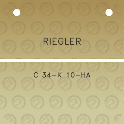 riegler-c-34-k-10-ha