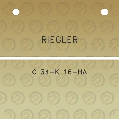 riegler-c-34-k-16-ha