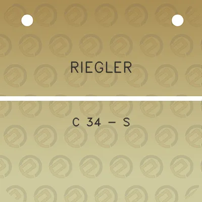 riegler-c-34-s