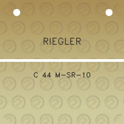 riegler-c-44-m-sr-10