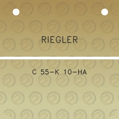 riegler-c-55-k-10-ha