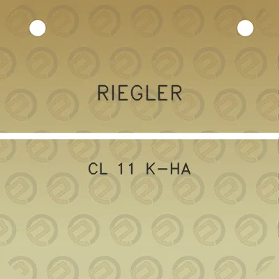 riegler-cl-11-k-ha