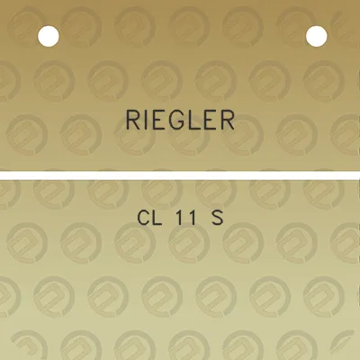 riegler-cl-11-s