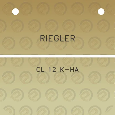 riegler-cl-12-k-ha