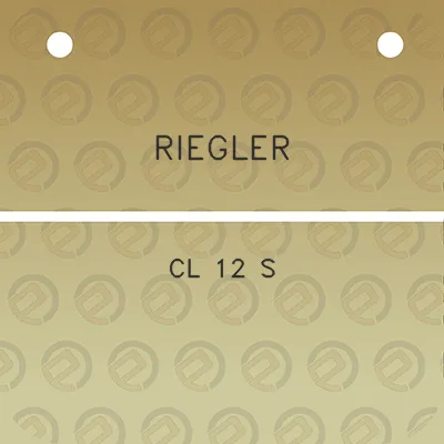 riegler-cl-12-s