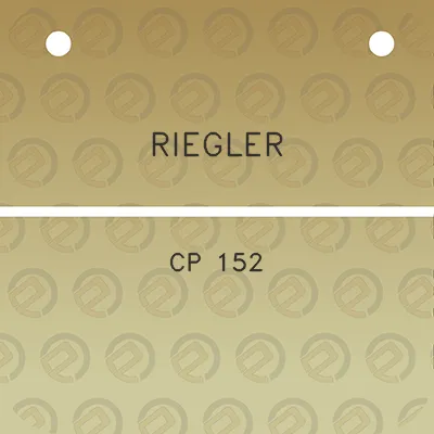 riegler-cp-152